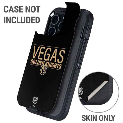 NHL Vegas Golden Knights Lineup Otterbox Defender iPhone Skin