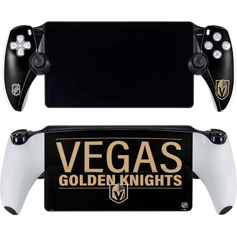 NHL Vegas Golden Knights Lineup PlayStation Portal Remote Player Skin