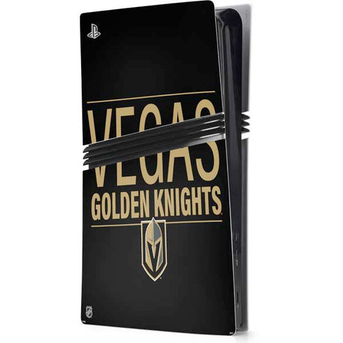 NHL Vegas Golden Knights Lineup PS5 Pro Console Skin