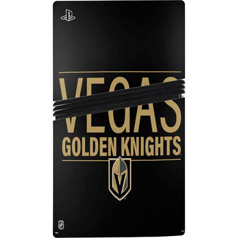 NHL Vegas Golden Knights Lineup PS5 Pro Disk Bundle Skin