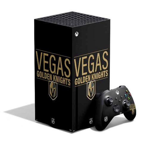 NHL Vegas Golden Knights Lineup XBox Series X Digital Edition Bundle Skin