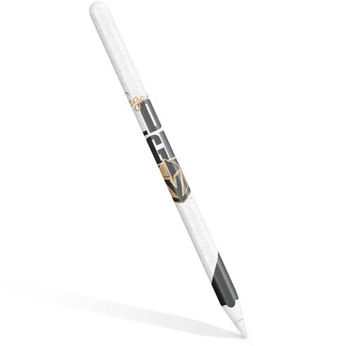 NHL Vegas Golden Knights Script Apple Pencil (2nd Gen 2019) Skin