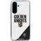 NHL Vegas Golden Knights Script Galaxy A36 5G Clear Case