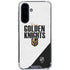 NHL Vegas Golden Knights Script Galaxy A36 5G Clear Case