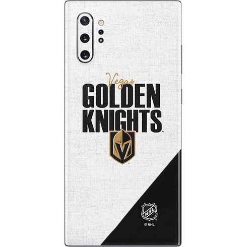 NHL Vegas Golden Knights Script Galaxy Note 10 Plus Skin