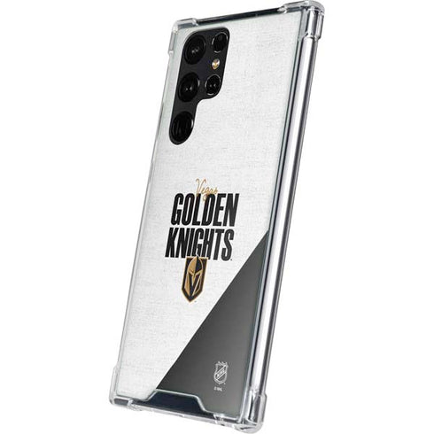 NHL Vegas Golden Knights Script Galaxy S23 Ultra Clear Case
