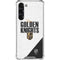 NHL Vegas Golden Knights Script Galaxy S24 FE Clear Case