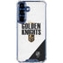 NHL Vegas Golden Knights Script Galaxy S25 Plus Clear Case