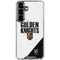 NHL Vegas Golden Knights Script Galaxy S26 Clear Case