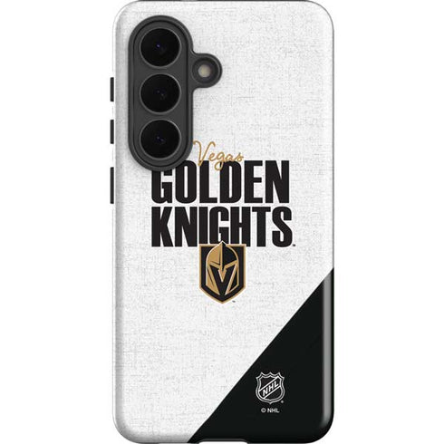 NHL Vegas Golden Knights Script Galaxy S26 Impact Case