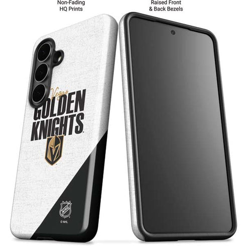 NHL Vegas Golden Knights Script Galaxy S26 Impact Case