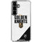 NHL Vegas Golden Knights Script Galaxy S26 Plus Clear Case