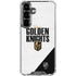 NHL Vegas Golden Knights Script Galaxy S26 Plus Clear Case
