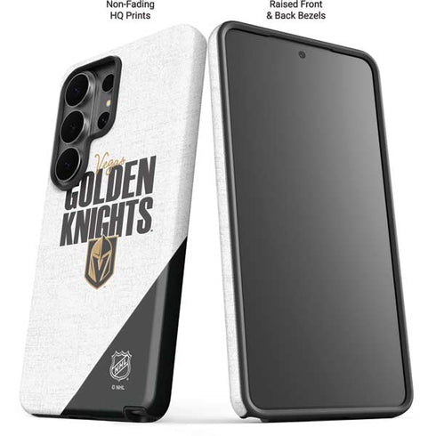 NHL Vegas Golden Knights Script Galaxy S26 Ultra Impact Case