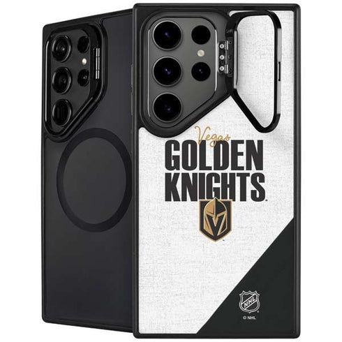 NHL Vegas Golden Knights Script Galaxy S26 Ultra Kickstand Case