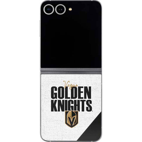 NHL Vegas Golden Knights Script Galaxy Z Flip6 Skin