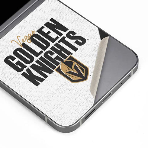 NHL Vegas Golden Knights Script Galaxy Z Flip6 Skin