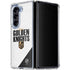 NHL Vegas Golden Knights Script Galaxy Z Fold5 5G Clear Case