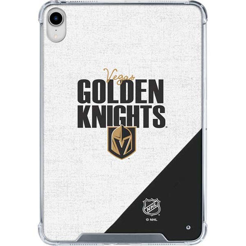 NHL Vegas Golden Knights Script iPad 11th Gen (2025) Clear Case