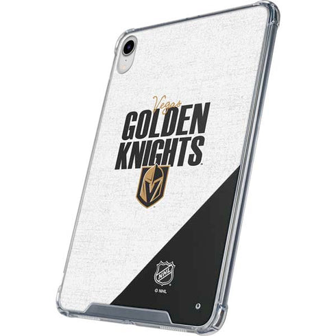 NHL Vegas Golden Knights Script iPad 11th Gen (2025) Clear Case