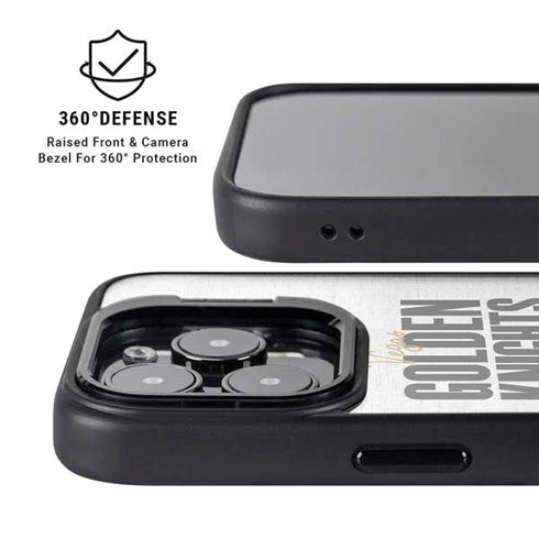 NHL Vegas Golden Knights Script iPhone 13 Pro Max Kickstand Case