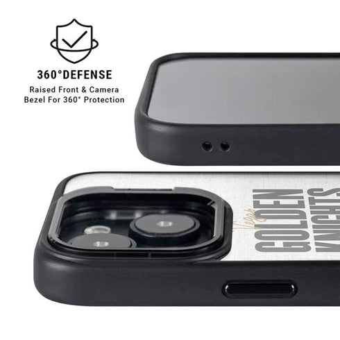 NHL Vegas Golden Knights Script iPhone 14 Kickstand Case