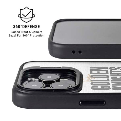 NHL Vegas Golden Knights Script iPhone 15 Pro Max Kickstand Case