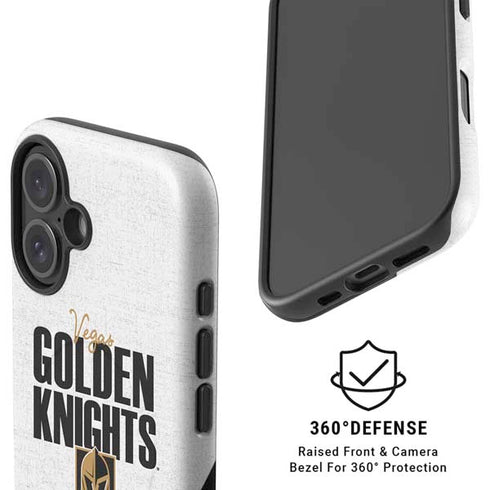 NHL Vegas Golden Knights Script iPhone 16 Magsafe Impact Case