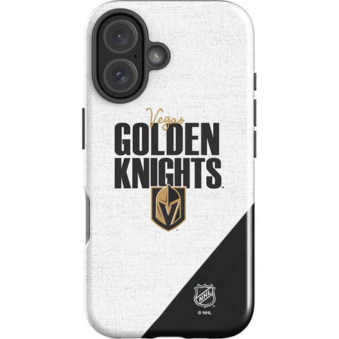 NHL Vegas Golden Knights Script iPhone 16 Plus Impact Case