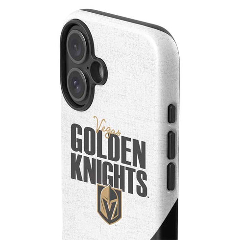 NHL Vegas Golden Knights Script iPhone 16 Plus Impact Case