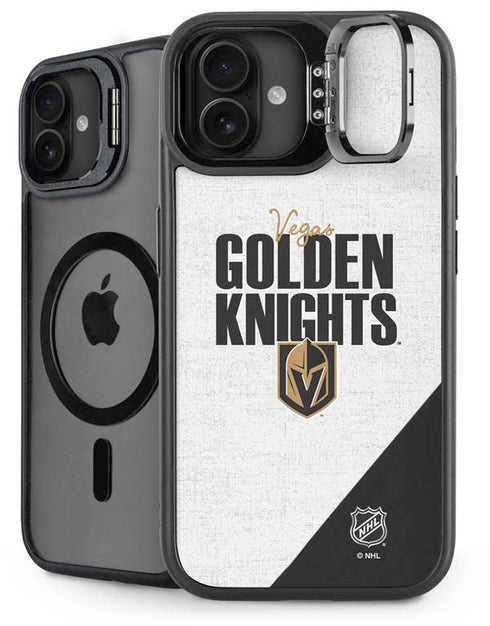 NHL Vegas Golden Knights Script iPhone 16 Plus Kickstand Case