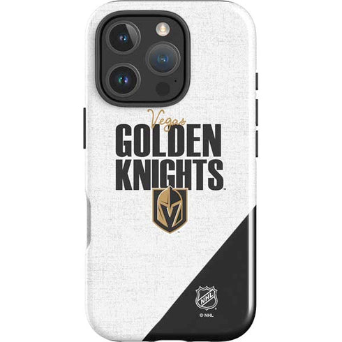NHL Vegas Golden Knights Script iPhone 16 Pro Max Impact Case