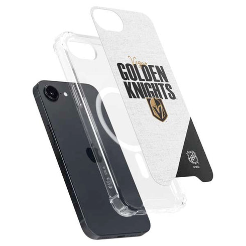 NHL Vegas Golden Knights Script iPhone 16e MagSafe Case