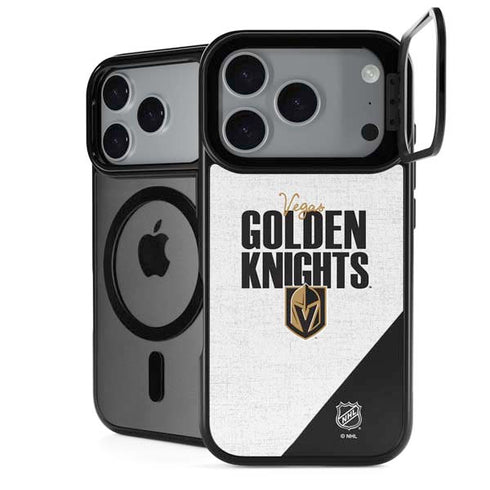 NHL Vegas Golden Knights Script iPhone 18 Pro Max Kickstand Case