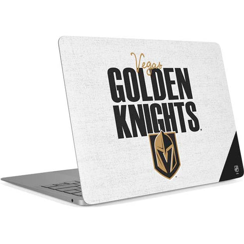 NHL Vegas Golden Knights Script Apple MacBook Air Skin