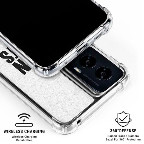 NHL Vegas Golden Knights Script Moto G Power 5G (2024) Clear Case
