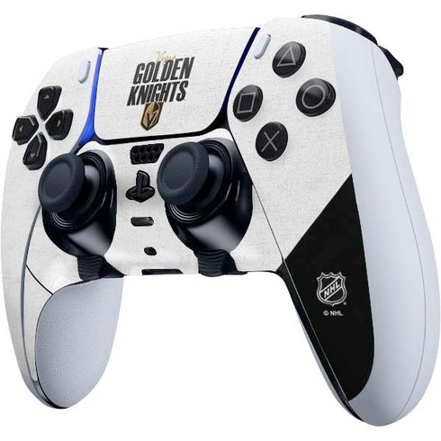 NHL Vegas Golden Knights Script PS5 DualSense Edge Pro Controller Skin