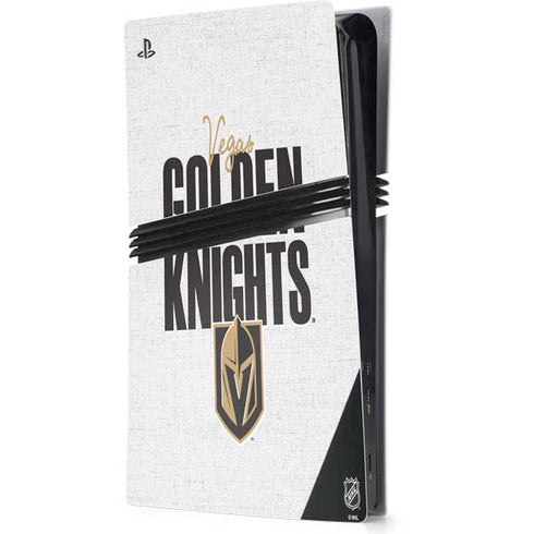 NHL Vegas Golden Knights Script PS5 Pro Console Skin