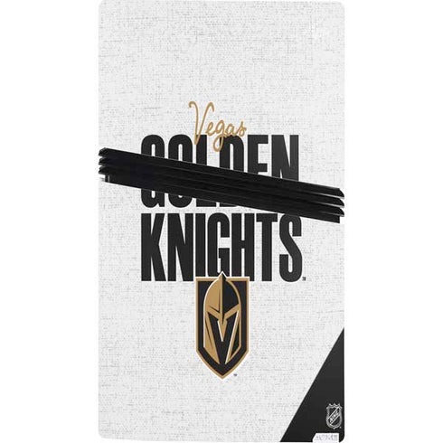 NHL Vegas Golden Knights Script PS5 Pro Console Skin