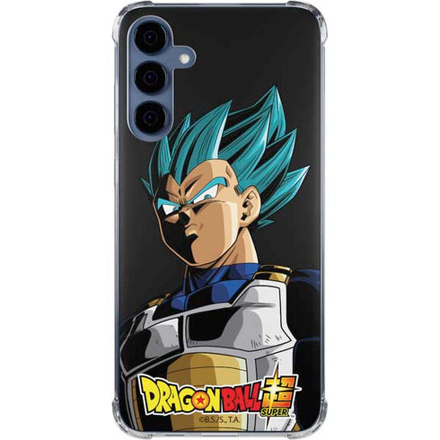 Dragon Ball Super Vegeta Galaxy S24 Clear Case