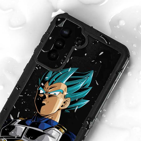 Dragon Ball Super Vegeta Galaxy S24 Plus Waterproof Case