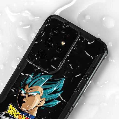 Dragon Ball Super Vegeta Galaxy S24 Ultra Waterproof Case