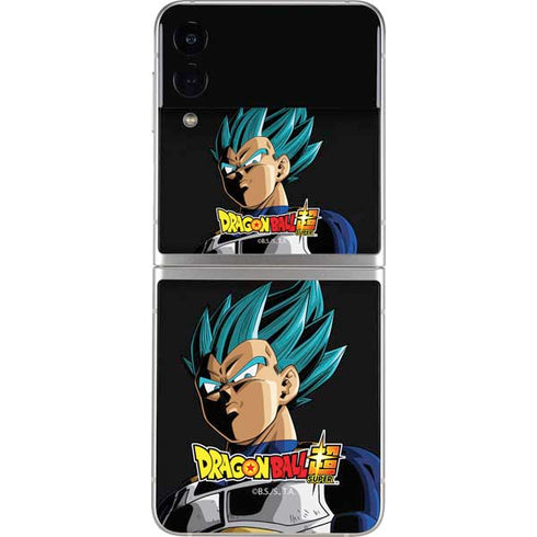 Dragon Ball Super Vegeta Galaxy Z Flip4 5G Skin