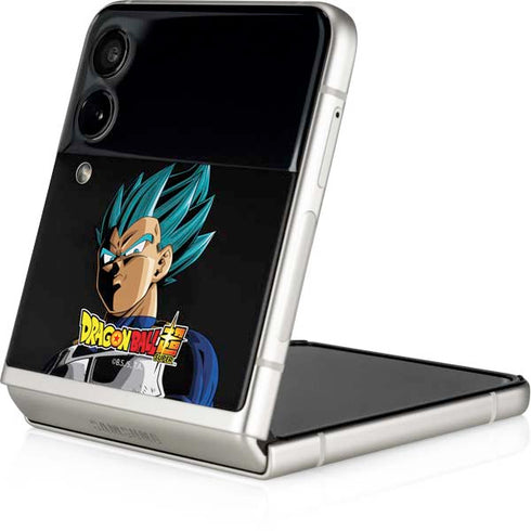 Dragon Ball Super Vegeta Galaxy Z Flip4 5G Skin