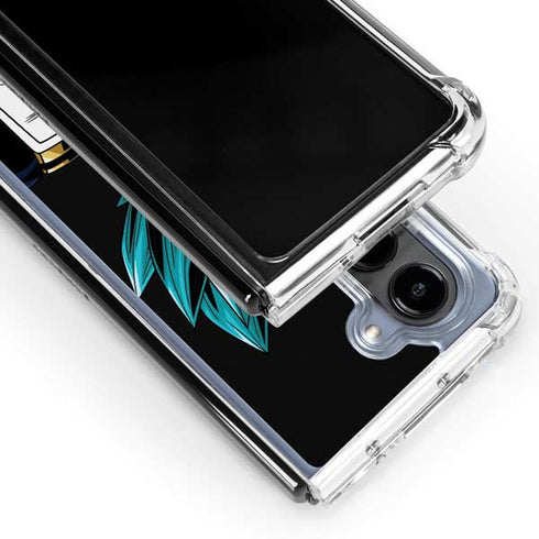 Dragon Ball Super Vegeta Galaxy Z Fold5 5G Clear Case