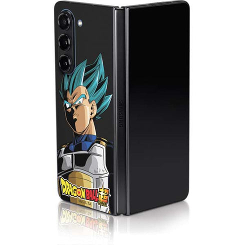 Dragon Ball Super Vegeta Galaxy Z Fold5 5G Skin