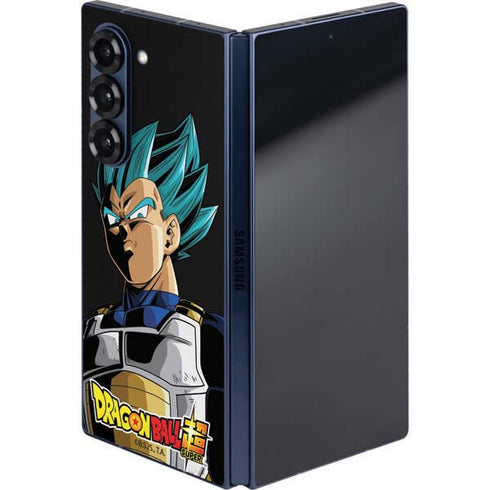 Dragon Ball Super Vegeta Galaxy Z Fold6 Skin