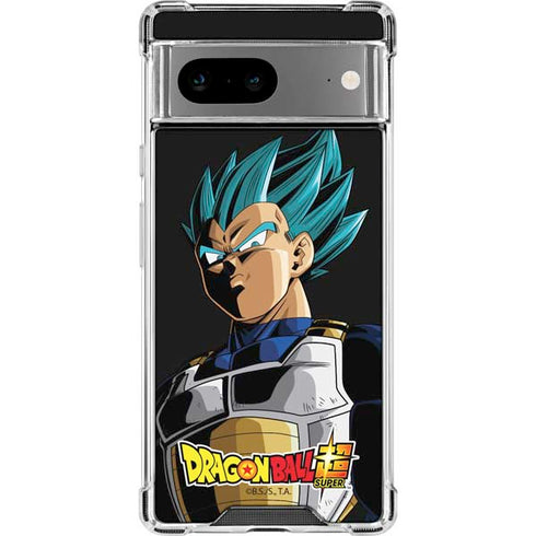 Dragon Ball Super Vegeta Google Pixel 8 Clear Case