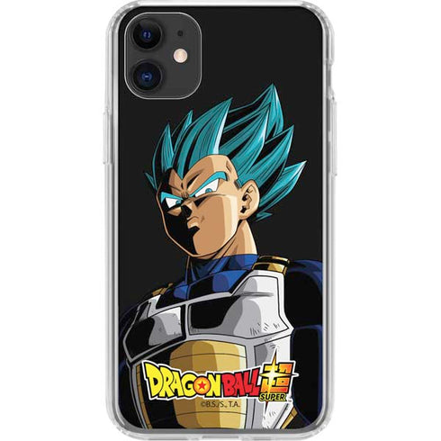 Dragon Ball Super Vegeta iPhone 11 Clear Case