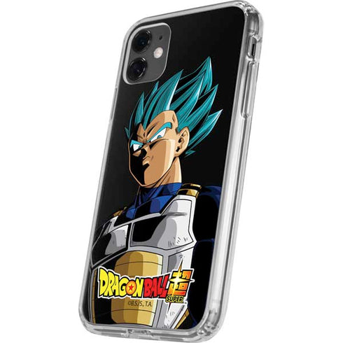 Dragon Ball Super Vegeta iPhone 11 Clear Case